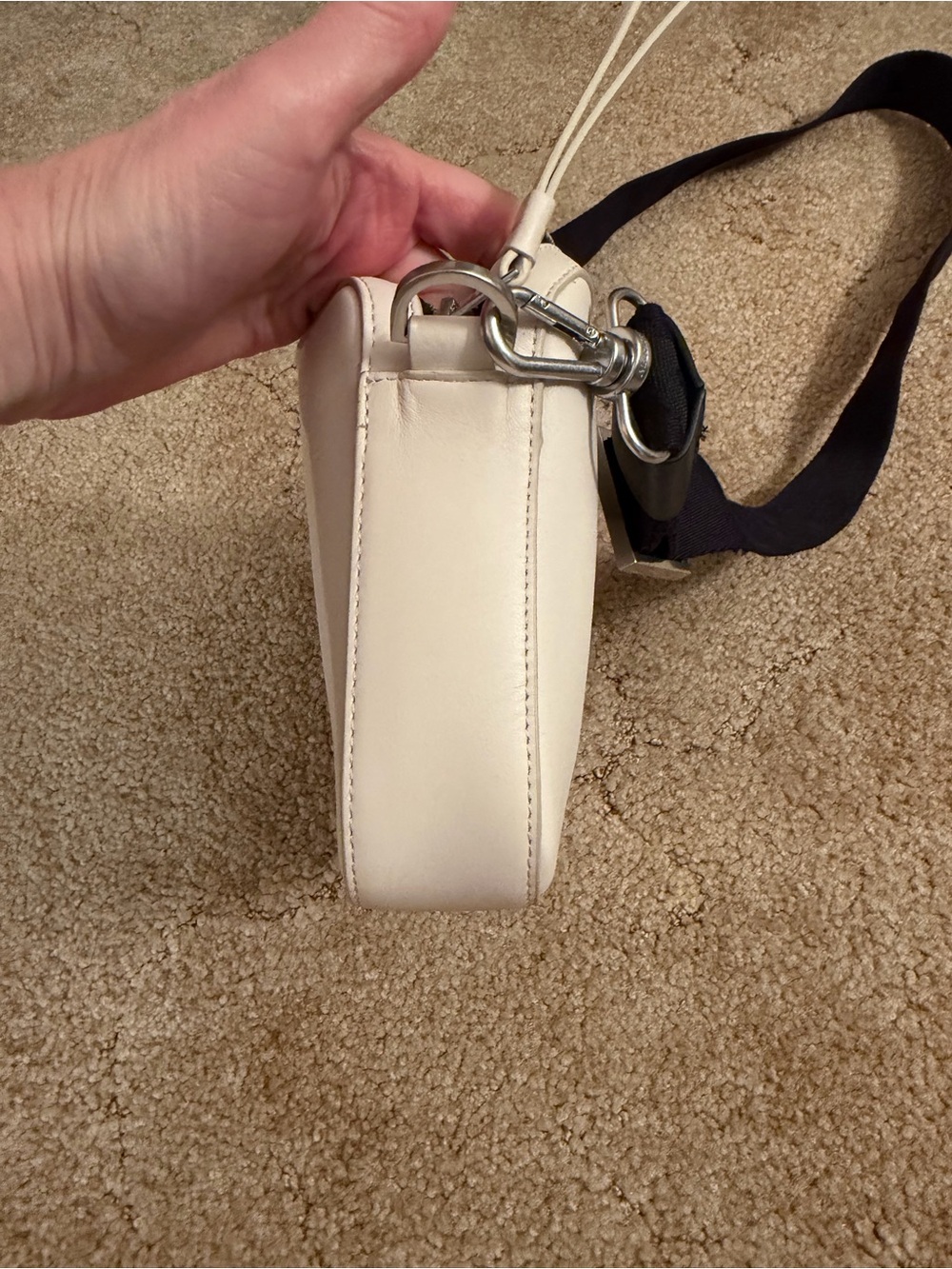 AllSaints Black Leather Interior Label - Picture 5 of 13